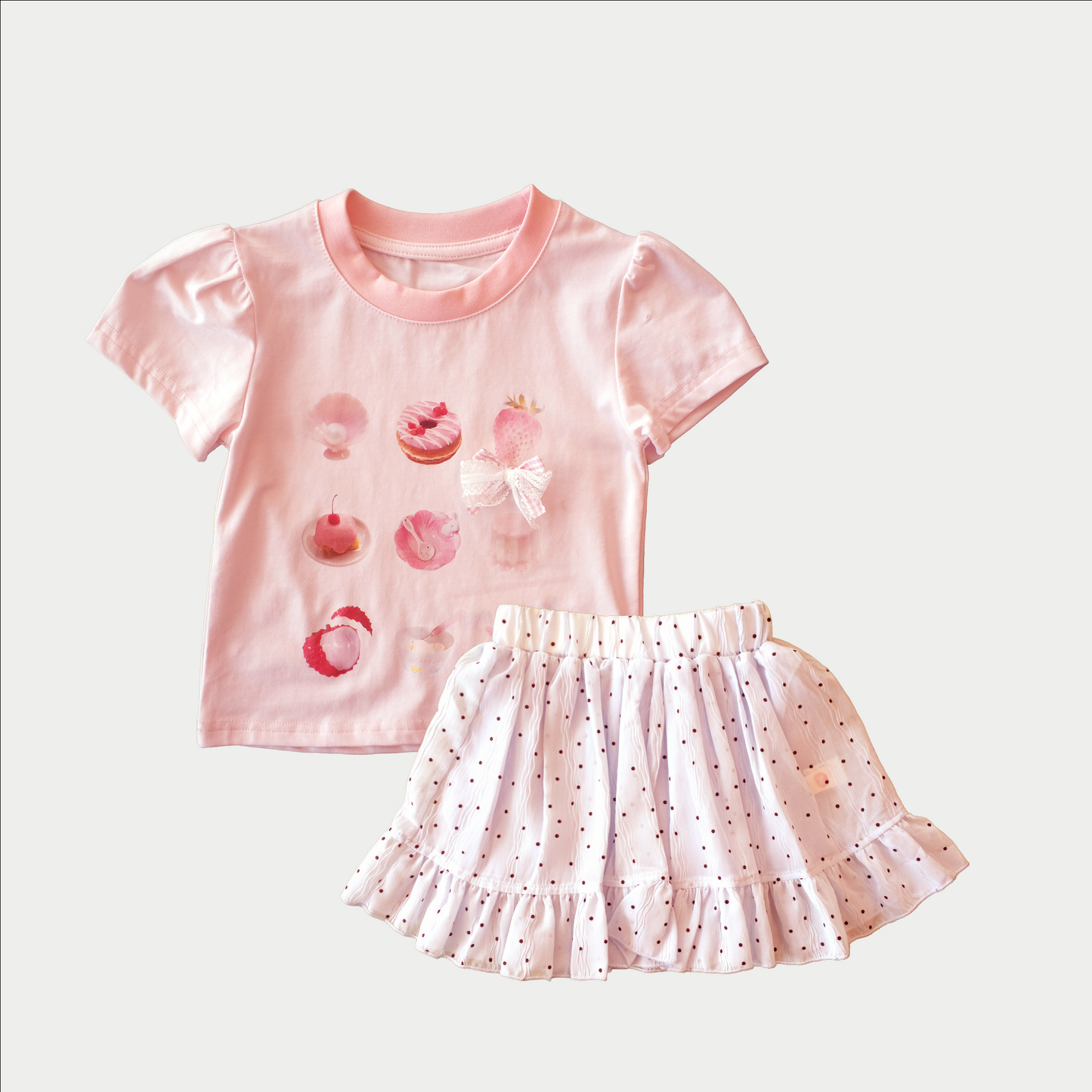 Pink Dessert Girls Nikar Suit