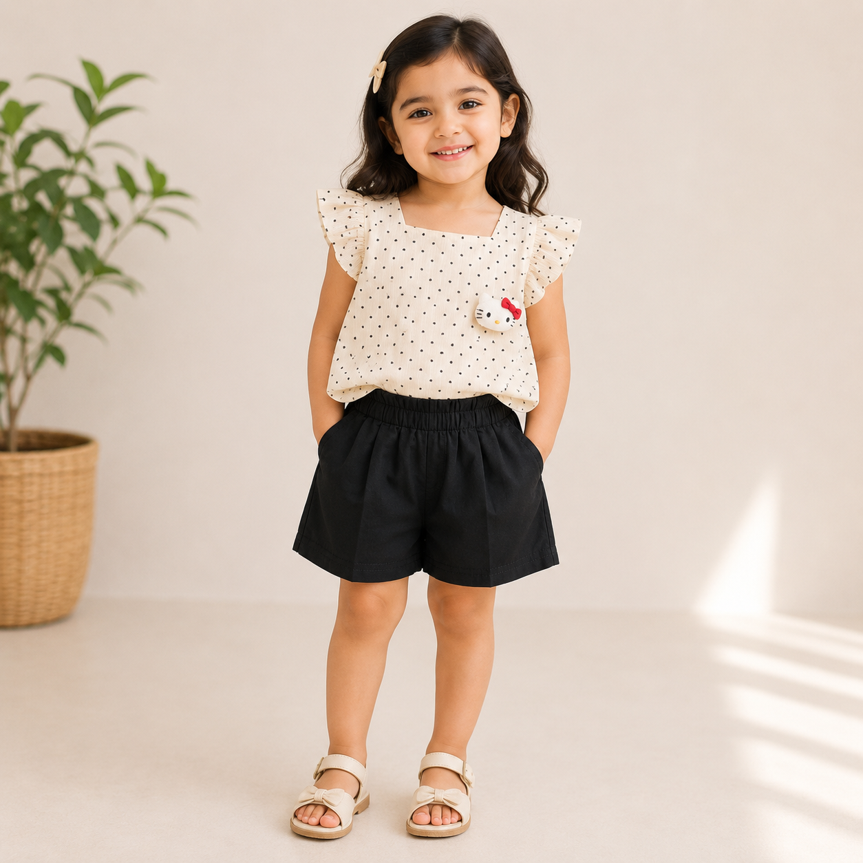 Premium Floral Western Frock for Girls | Ages 1–3 Years
