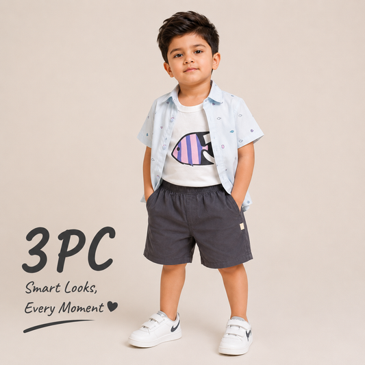 Multicolor Fish Nikar Double Shirt