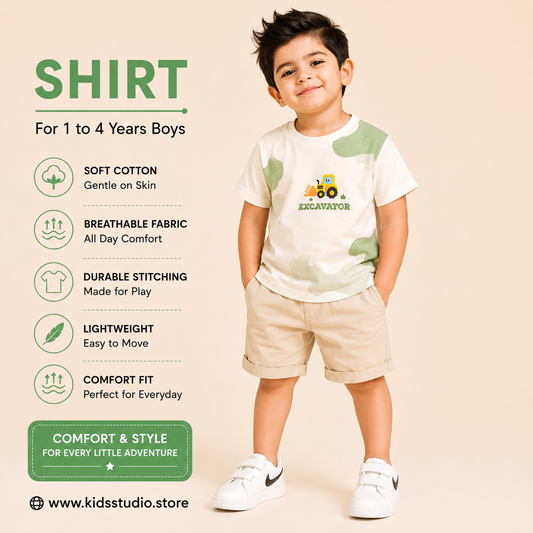Excavator T Shirt